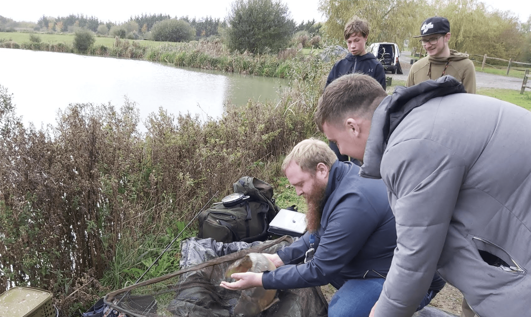 Success For Fishing Event Aimed At Reducing Asb In Maidstone