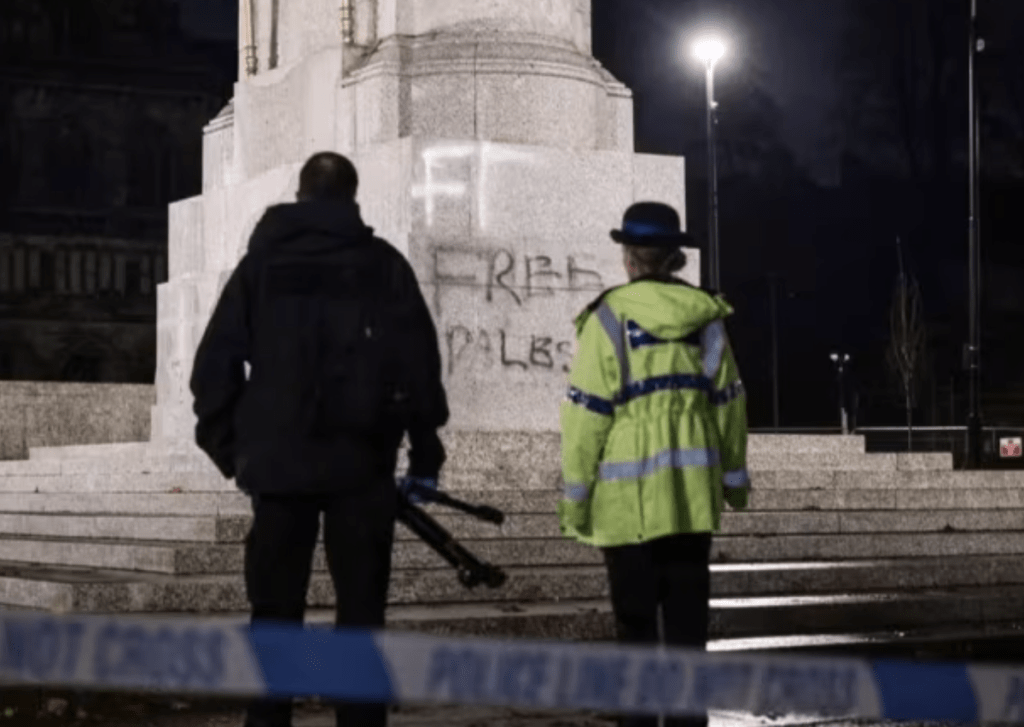 Teen Charged With Racially Aggravated Criminal Damage To Rochdale Cenotaph