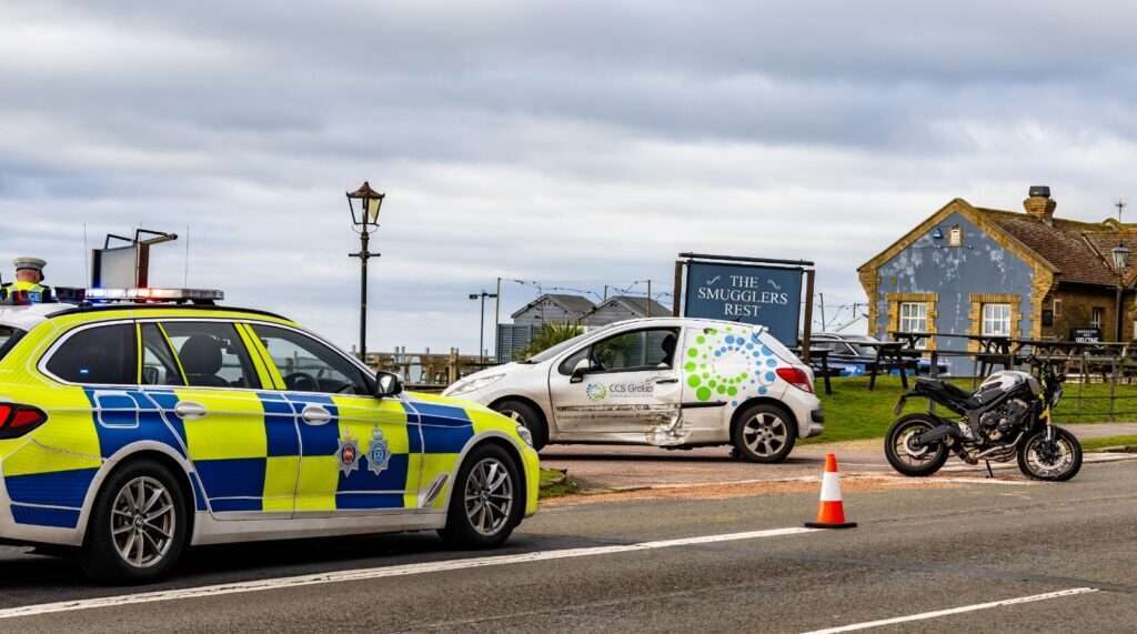 Motorbike Rider Severely Injured In Telscombe A259 Collision