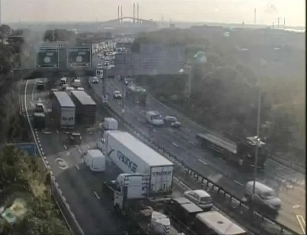 Lorry Collision at Dartford Crossing Causes Significant Delays