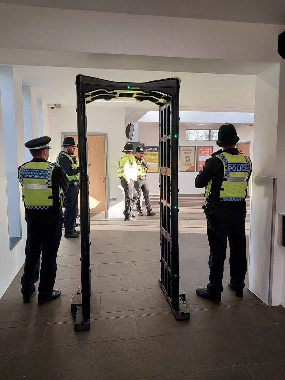 Teen Left Bag With A Knife Of A Train After Spotting Knife Arch