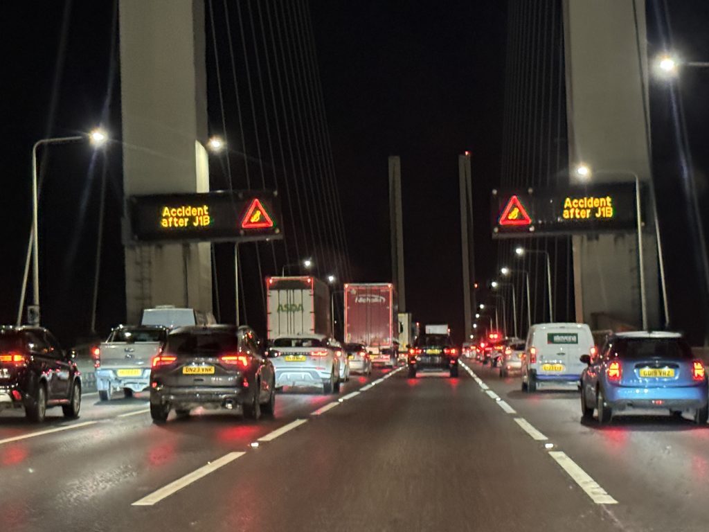 Multi-vehicle Collision On A282 In Kent Causes Severe Delays