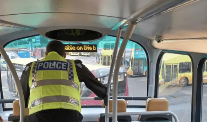 Scarborough Police Use Double-Decker Buses to Catch Drivers on Mobiles in Road Safety Blitz
