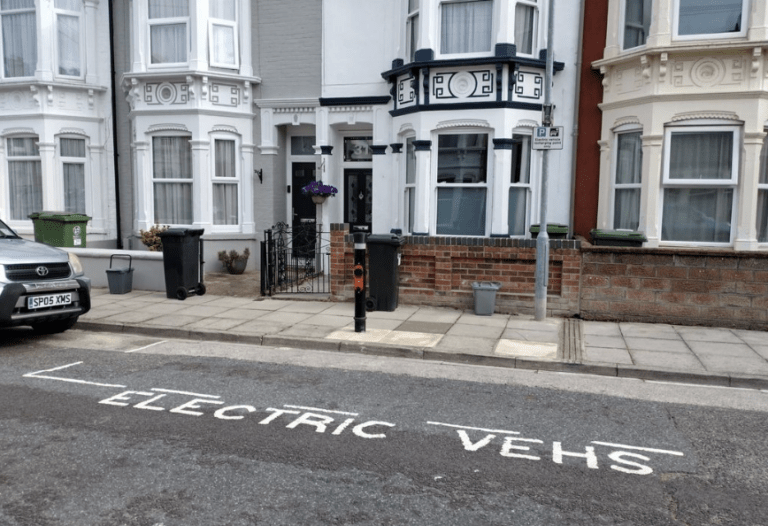 All On-street Charging Points For Electric Vehicles In Portsmouth Have Been Disconnected After Safety Concerns Were Raised By Scottish And Southern Electricity Networks (ssen)