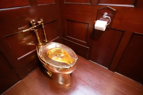 Four Charged Over Blenheim Palace Gold Toilet Theft
