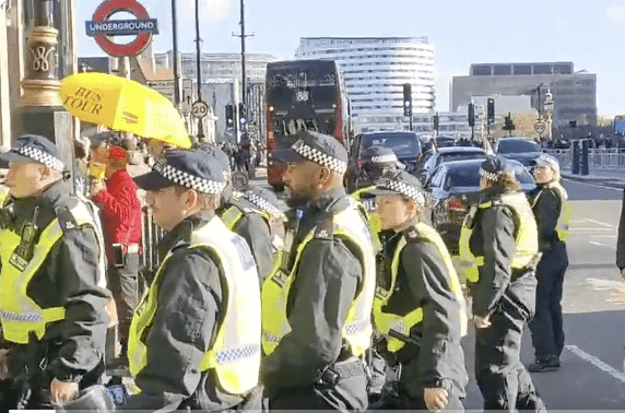 Home Secretary Suella Braverman Accused Of Inciting Disorder Amid London Protest