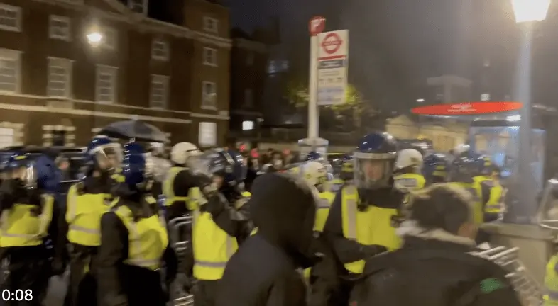 More Than 1,300 Officers Were On Duty Today As Tens Of Thousands Of People Demonstrated In London