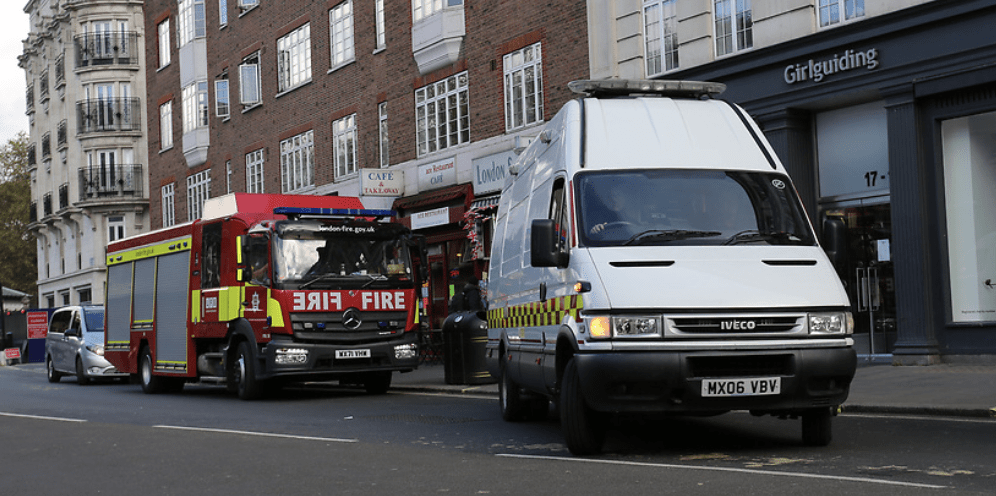 Emergency Response At Buckingham Palace Amid White Powder Scare During State Opening Of Parliament