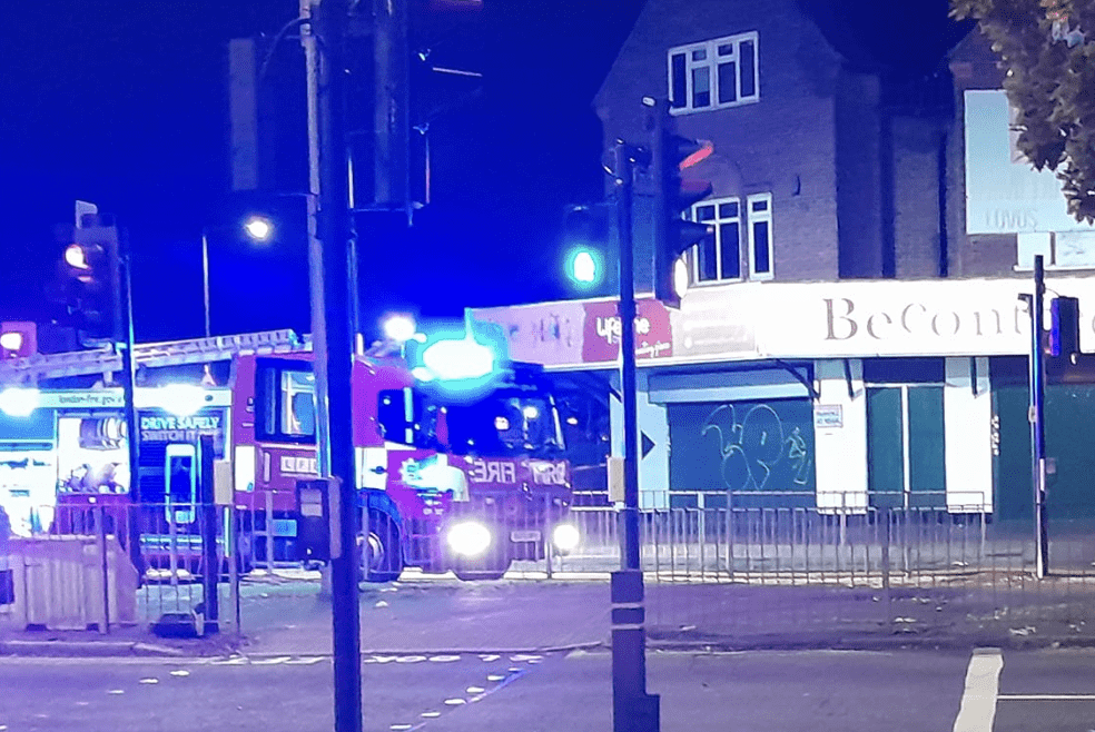 Fire Engulfs Furniture Shop In Dagenham; Skip Blaze Adds To Blaze Near Andrews Corner