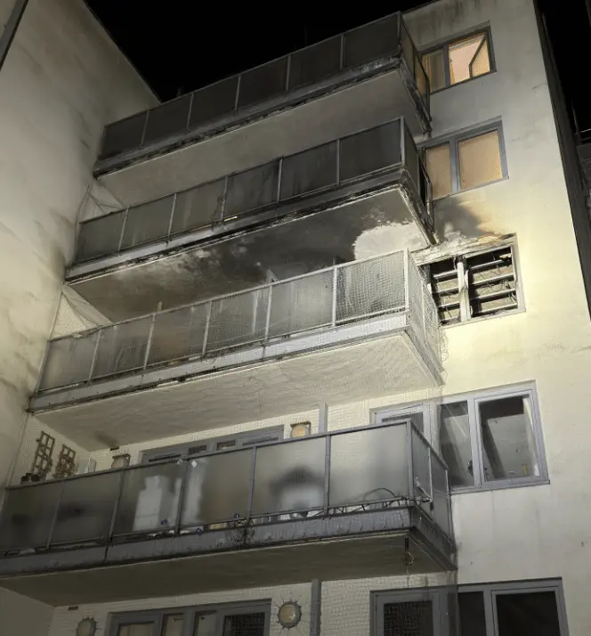 Major Fire At Block Of Flats On London Road In Croydon, Eight Fire Engines Respond