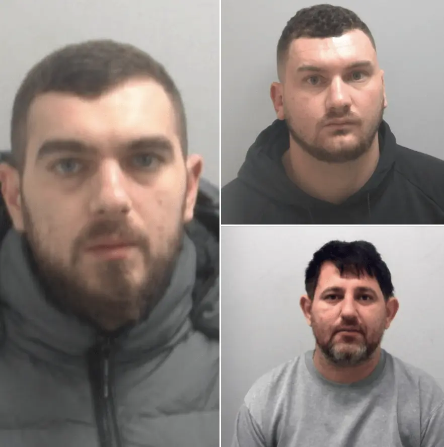 Three Drug Dealers Jailed for 29 Years Over Brutal Cannabis Gang Attack in Southend