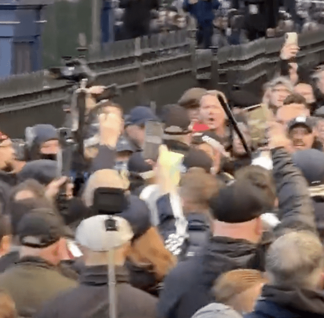 Clashes Erupt Between Demonstrators And Police Near Ministry Of Defence