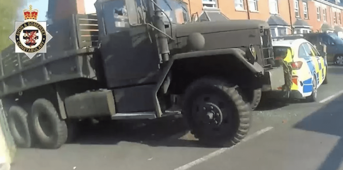 Man Jailed For Two Years After Reckless Police Chase In Vintage 1958 M35 Truck