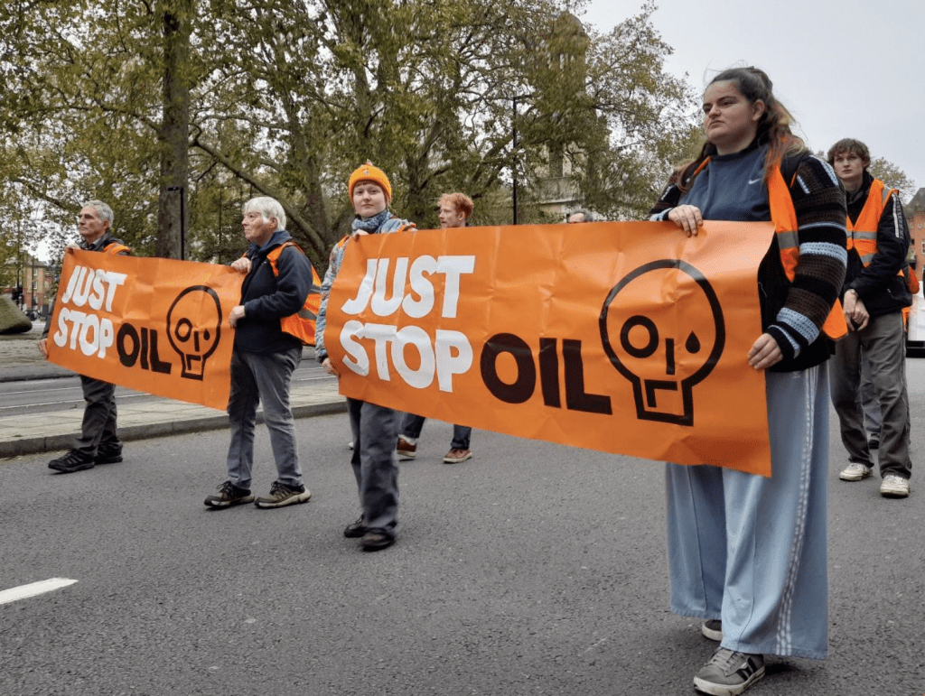 Just Stop Oil Activists Arrested After Disrupting A41 In Hendon