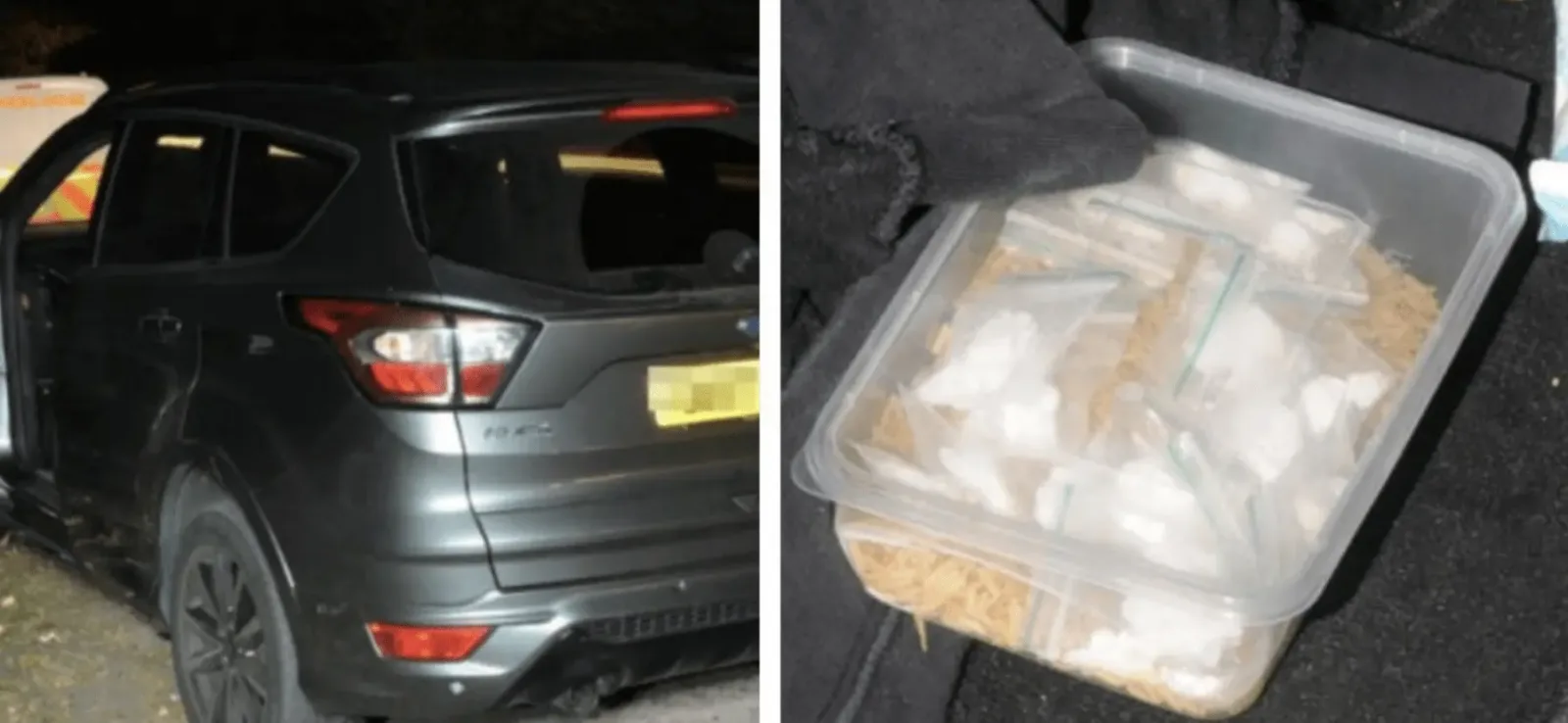A Drug Dealer Who Struck Two Officers With His Car While Attempting To Avoid Being Arrested Near Chatham Has Been Jailed