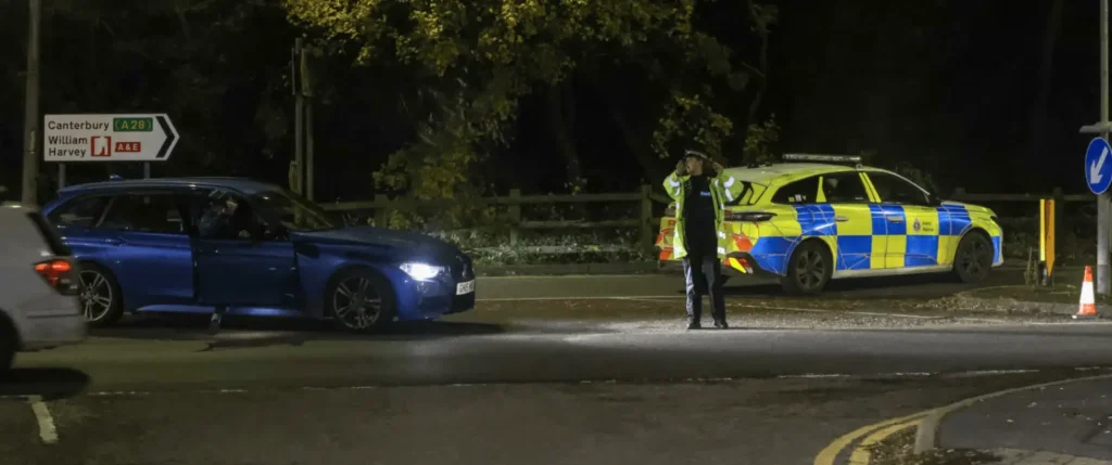 Serious Collision On A2070 Willesborough Road Leads To Road Closure And Traffic Disruption In Ashford