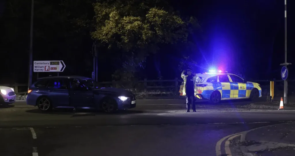 Serious Collision On A2070 Willesborough Road Leads To Road Closure And Traffic Disruption In Ashford