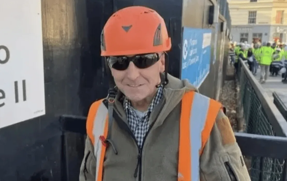 ‘Bruce Willis of Reading’ Crane Operator Heroically Rescues Man from Burning Building in Viral Video