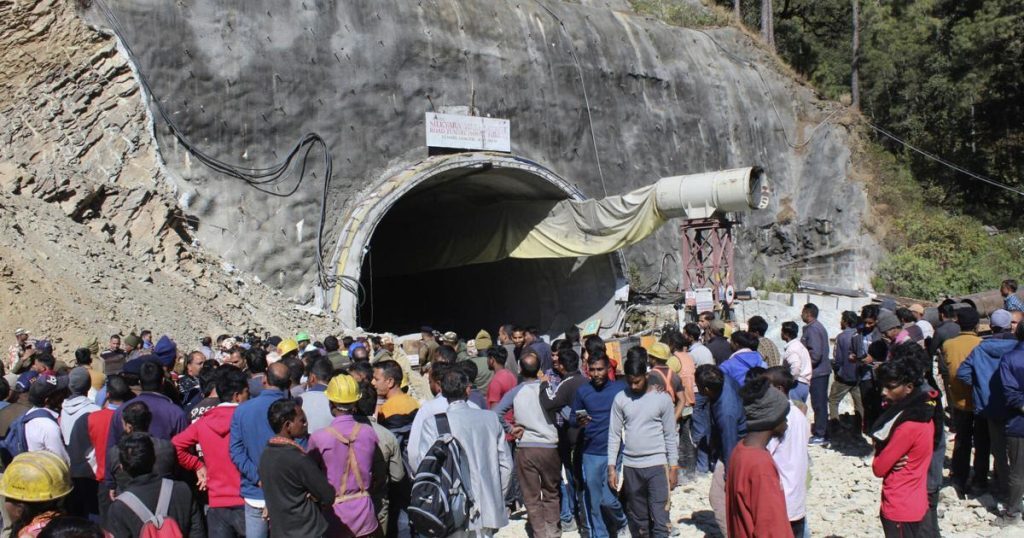 Drilling Commences In Desperate Bid To Rescue Trapped Workers In Uttarakhand Tunnel Collapse