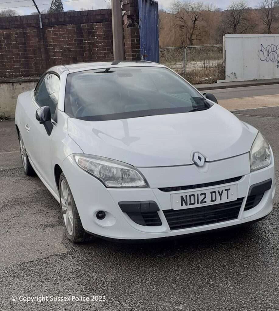 Police seeking witnesses in car theft, Lewes – Report any information to police online or by calling 101