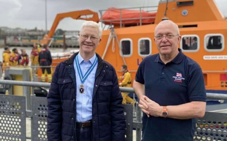 High Sheriff of East Sussex Visits Newhaven RNLI