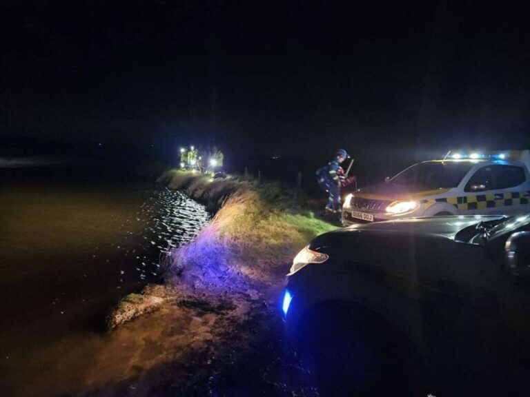 Coastguard Rescue: Lone Walker Trapped in Rising Floodwaters at Seven Sisters Country Park