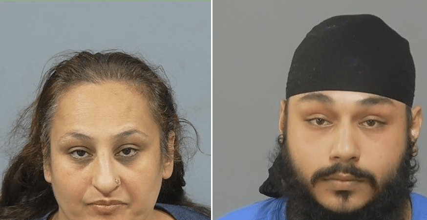 A mother and son have been jailed after conspiring to steal a large sum of money collected by the community to pay for a wedding