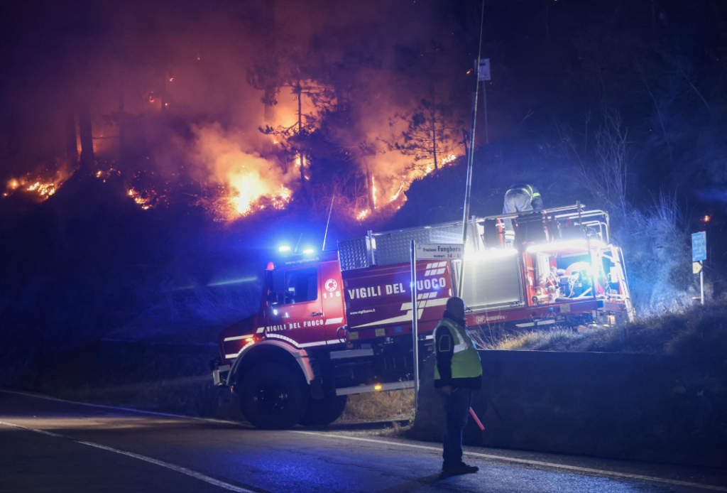 A significant wildfire has set ablaze approximately 9,000 acres of land near Turin, located in the northwest region of Italy
