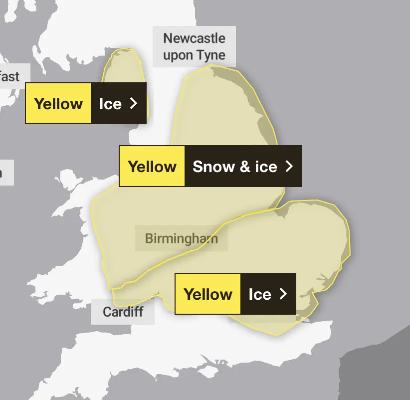 Amber Alert in Cumbria as Heavy Snow Triggers Major Incident – UK Faces Freeze and Travel Chaos