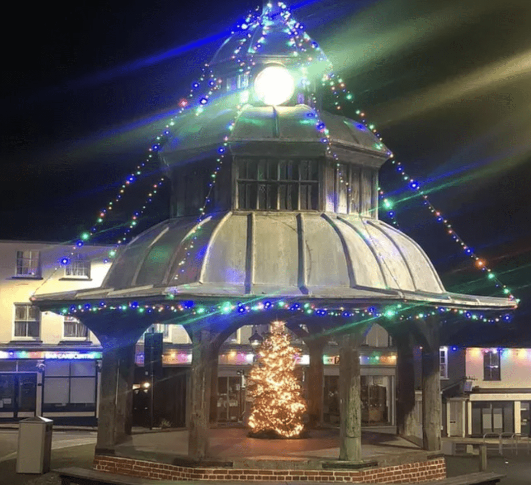 Christmas Tree Stolen from North Walsham Market Square, Later Found Damaged