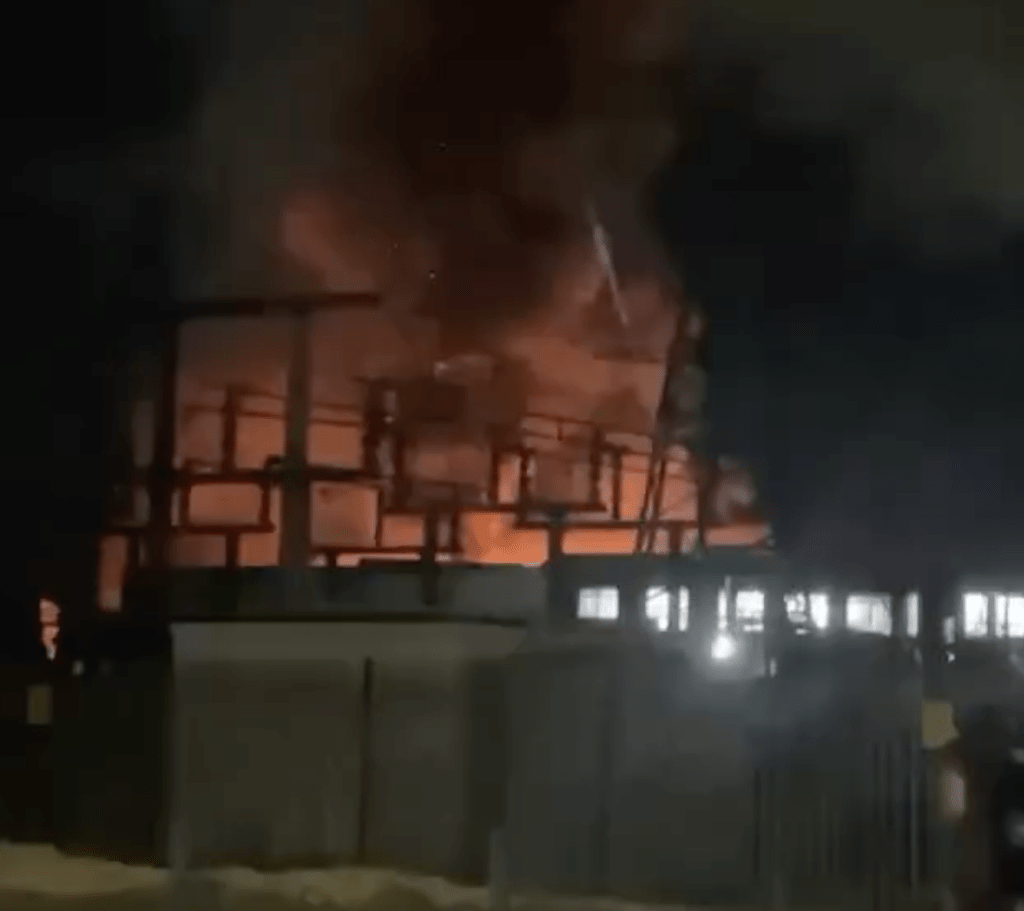 Major Explosion and Fire at Treforest Industrial Estate, Rhondda Cynon Taf thought to be Oil filled Electrical Power Station