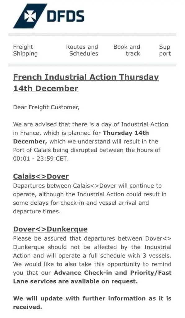 Confirmed Strike by French Passport Control Causes Major Disruptions at Key Ports