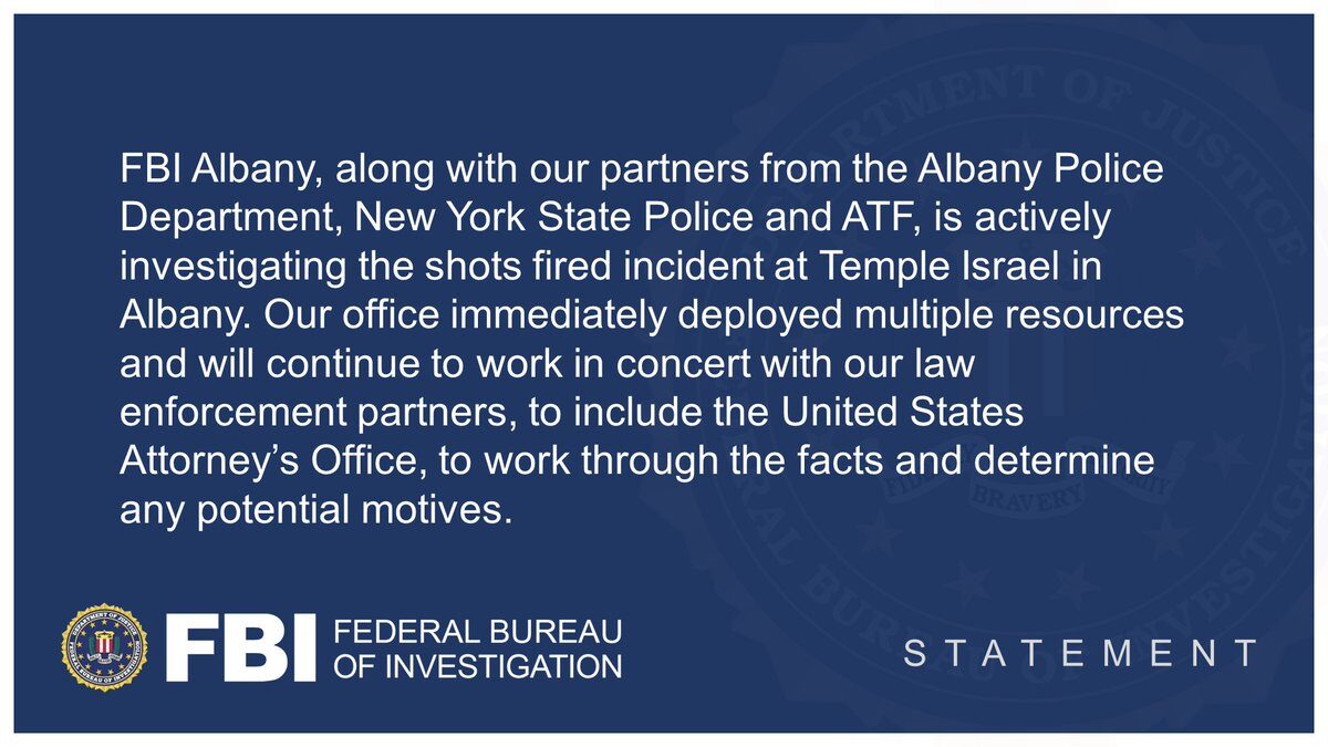 Police make Arrest after Man fires Gun Outside Synagogue in New York