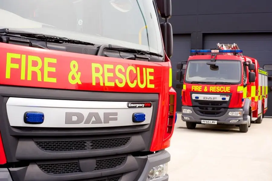 Christmas Day Kitchen Blaze in Clitheroe Sparks Major Firefighter Response