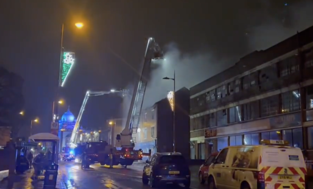 Major Fire in Handsworth: 50 Firefighters Tackle Blaze, Four People Rescued