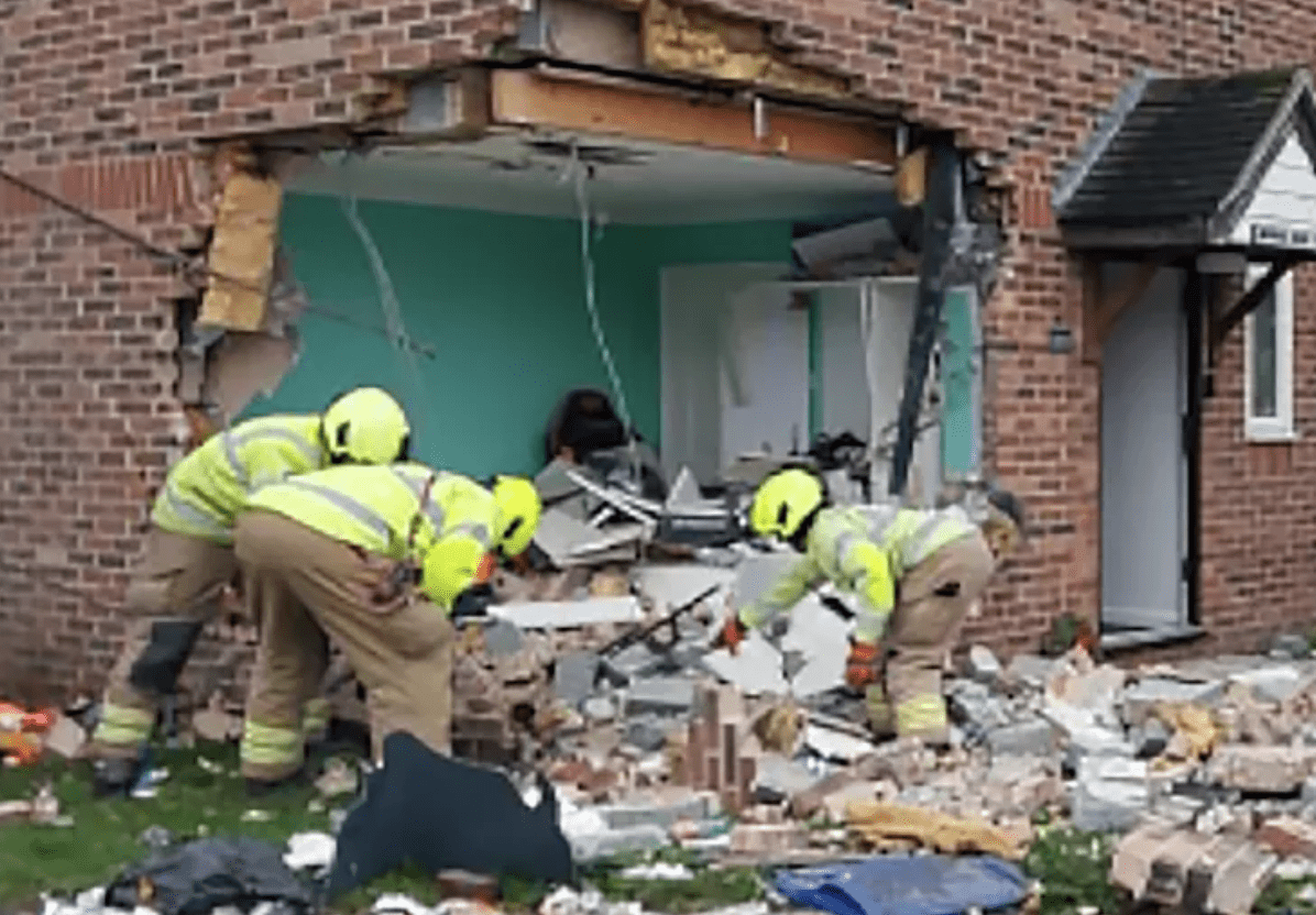 Man Arrested Following Christmas Day Car Crash into House in Grays