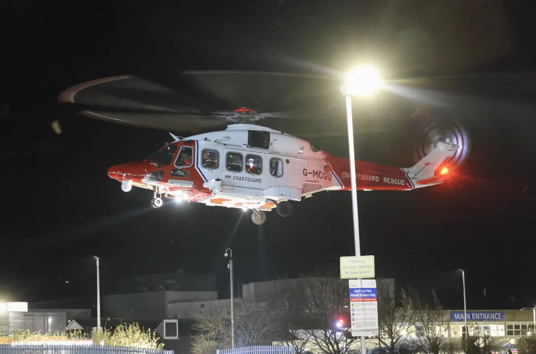 Dramatic Med Evac on Tui Cruise MEIN SCHIFF 3 Sparks Lifesaving Airlift in Rough English Channel Seas