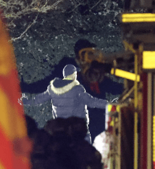 A 38-year-old man has been arrested following a disturbance at a property in Snodland