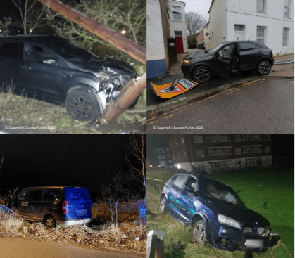 Roads Policing Unit Tackles Drink and Drug Driving in Sussex