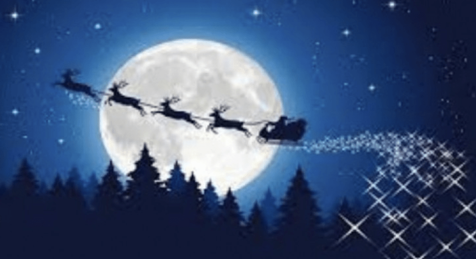 Santa’s Sleigh Spotted Soaring Over the UK