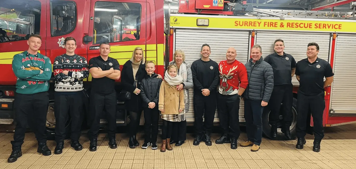 Surrey Siblings George and Olivia Honoured for Daring House Fire Rescue