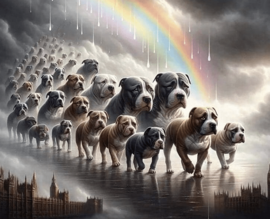 UK Enforces Controversial XL Bully Ban, Prompting Concerns for Abandoned Dogs