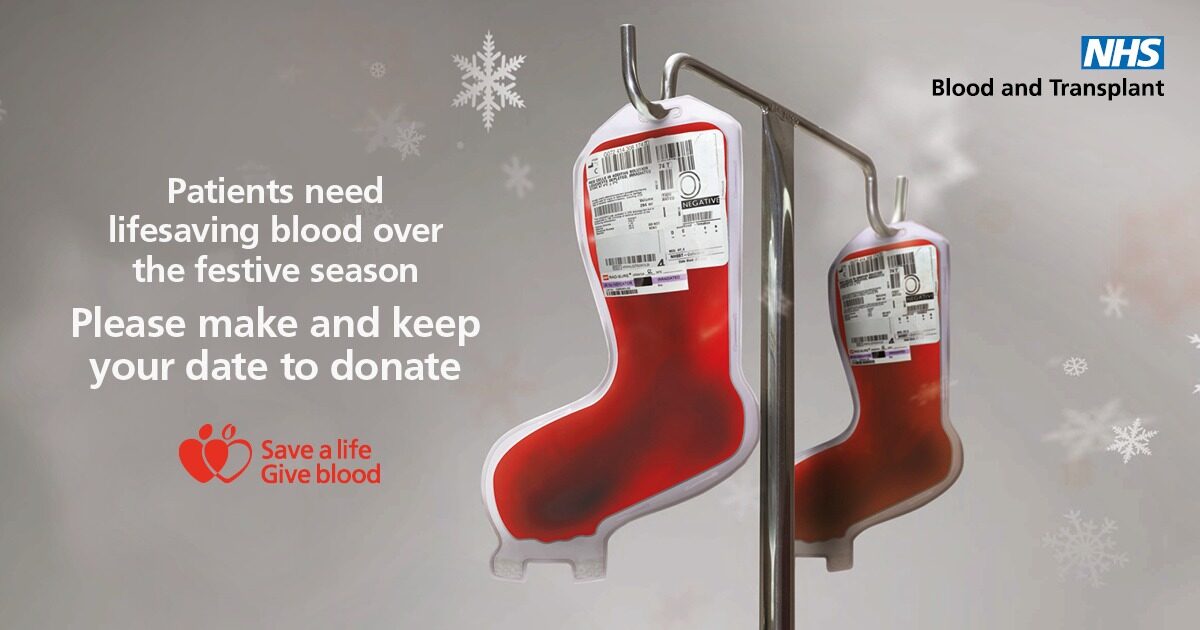 Urgent Appeal for Christmas Blood Donations to Save Lives