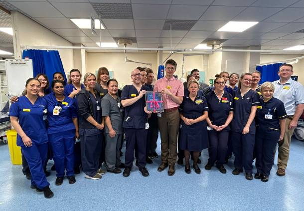 Worthing Hospital’s A&E Team Earns Star of the Month Award for Exceptional Reduction in Ambulance Turnaround Times