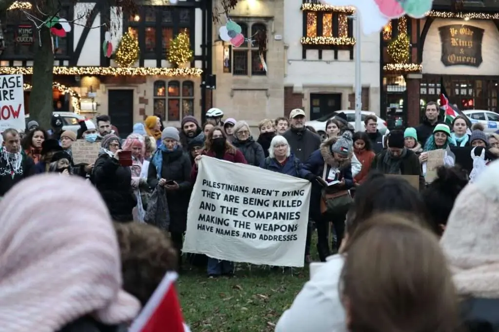 Vigil Concludes Brighton and Hove Peace March with Messages of Hope