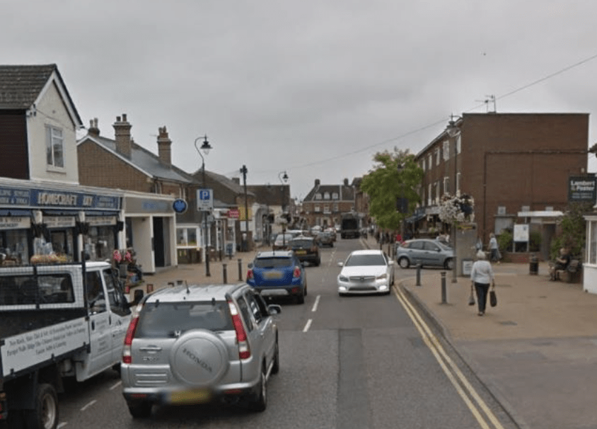 Witnesses are sought following an attempted robbery at a shop in Paddock Wood