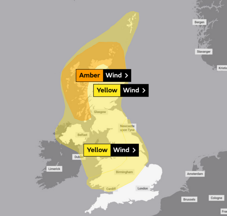 Storm Jocelyn Unleashes Havoc Across UK, Prompting Travel Chaos and Safety Measures