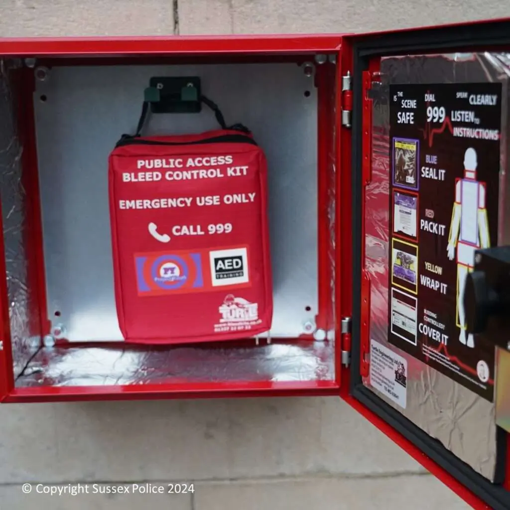 Brighton Enhances Public Safety With Life-saving Bleed Control Kits Brighton Enhances Public Safety with Life-Saving Bleed Control Kits