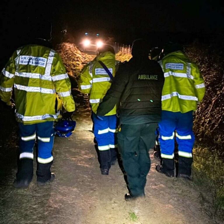 Heroic Joint Rescue Operation in Hastings Country Park