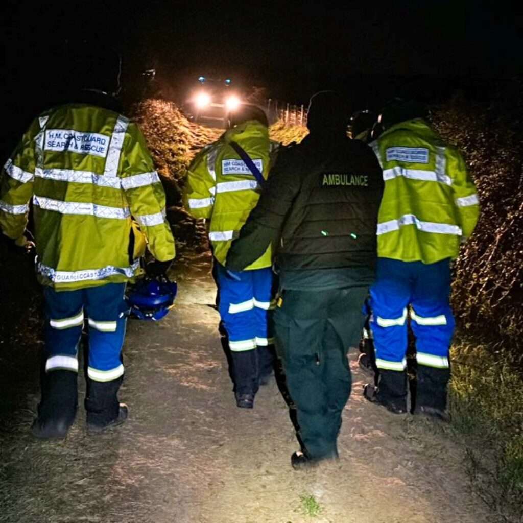 Heroic Joint Rescue Operation in Hastings Country Park